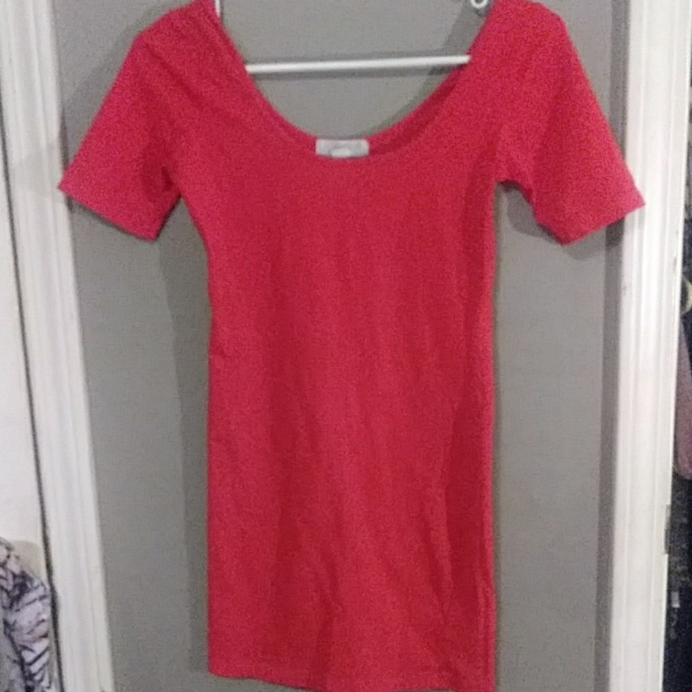 Red dress